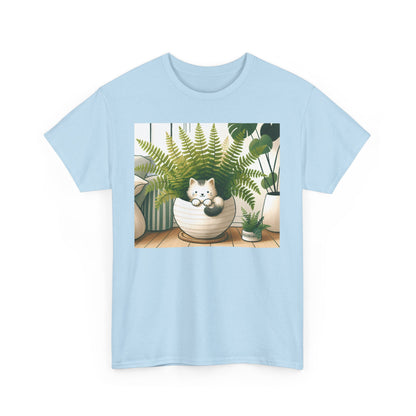 Kitty in Plant Pot Tee