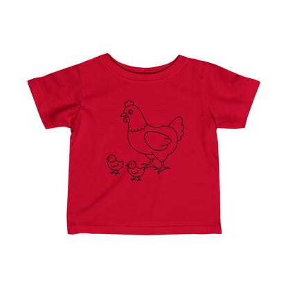 Infant Hen & Chicks Tee