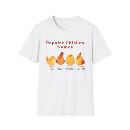 Popular Chicken Names T-Shirt