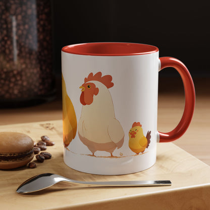 Chicken Family Mug