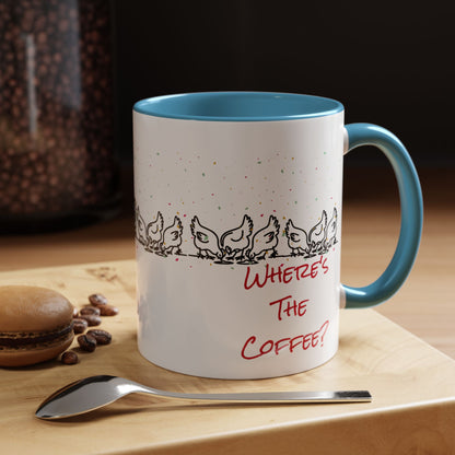 Chickens Peck Mug