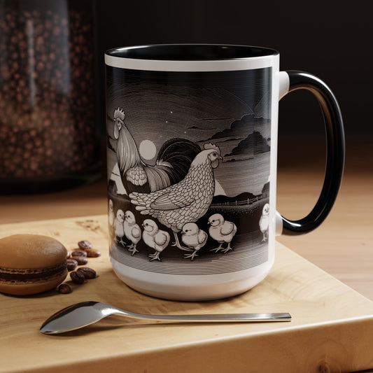 Chicken Scene Mug