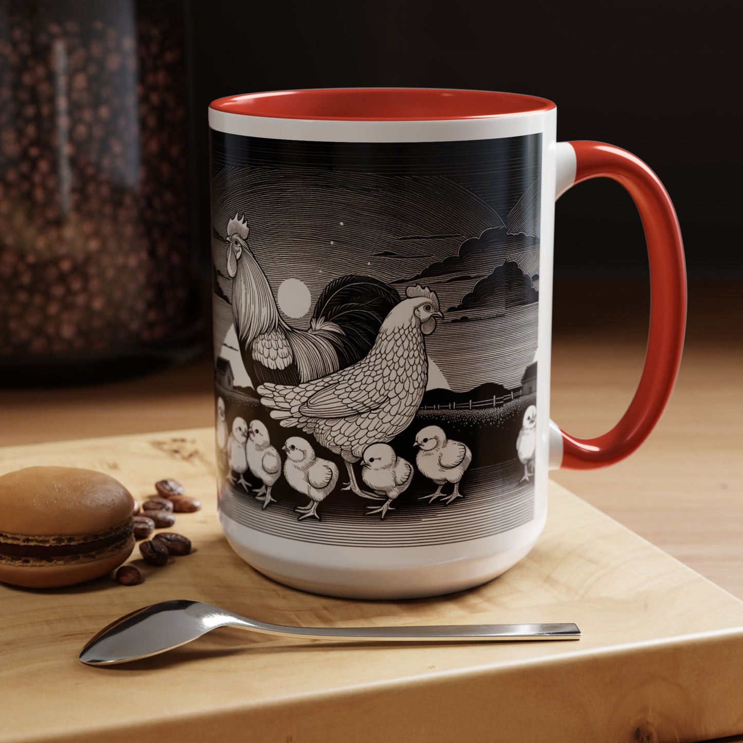 Chicken Scene Mug