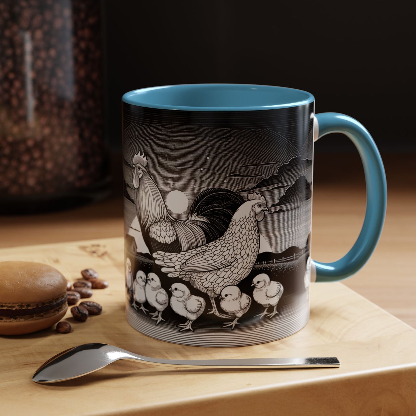 Chicken Scene Mug