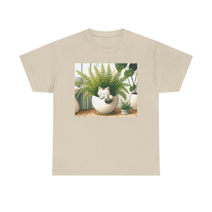 Baby Kitty In A Plant Pot