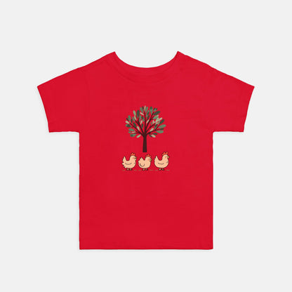 3 Chickies Toddler Tee