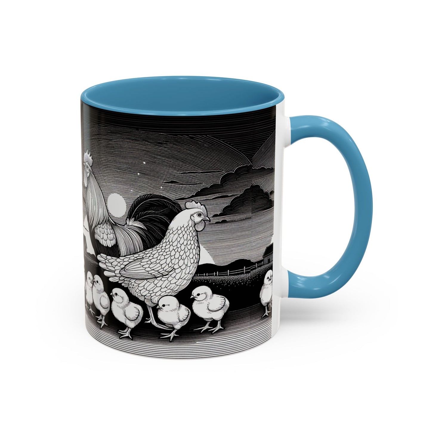 Chicken Scene Mug