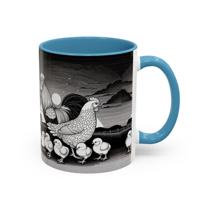 Chicken Scene Mug