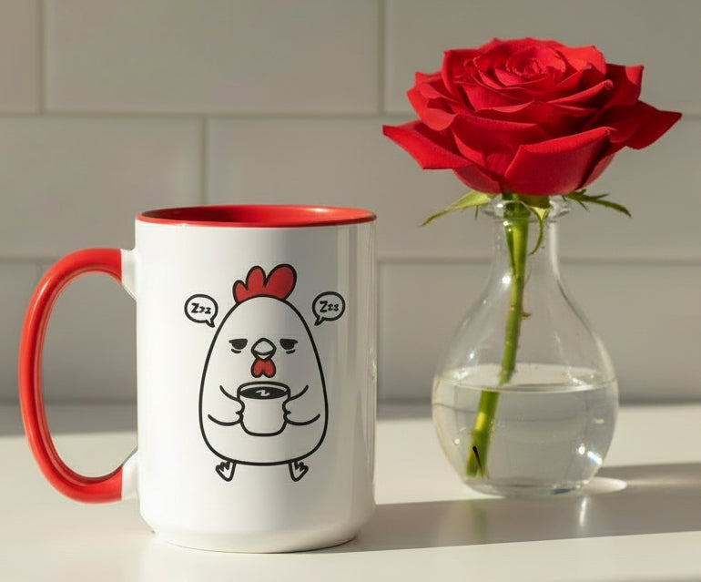 Sleepy Chickie Mug