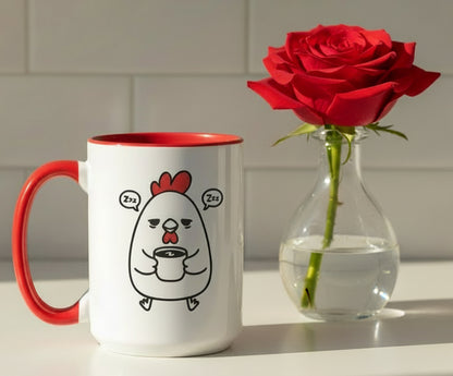 Sleepy Chickie Mug