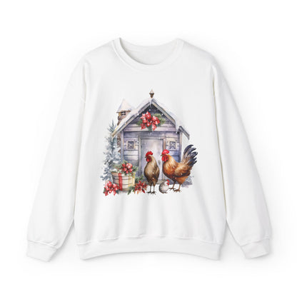 Cozy Chicken Family Holiday Design