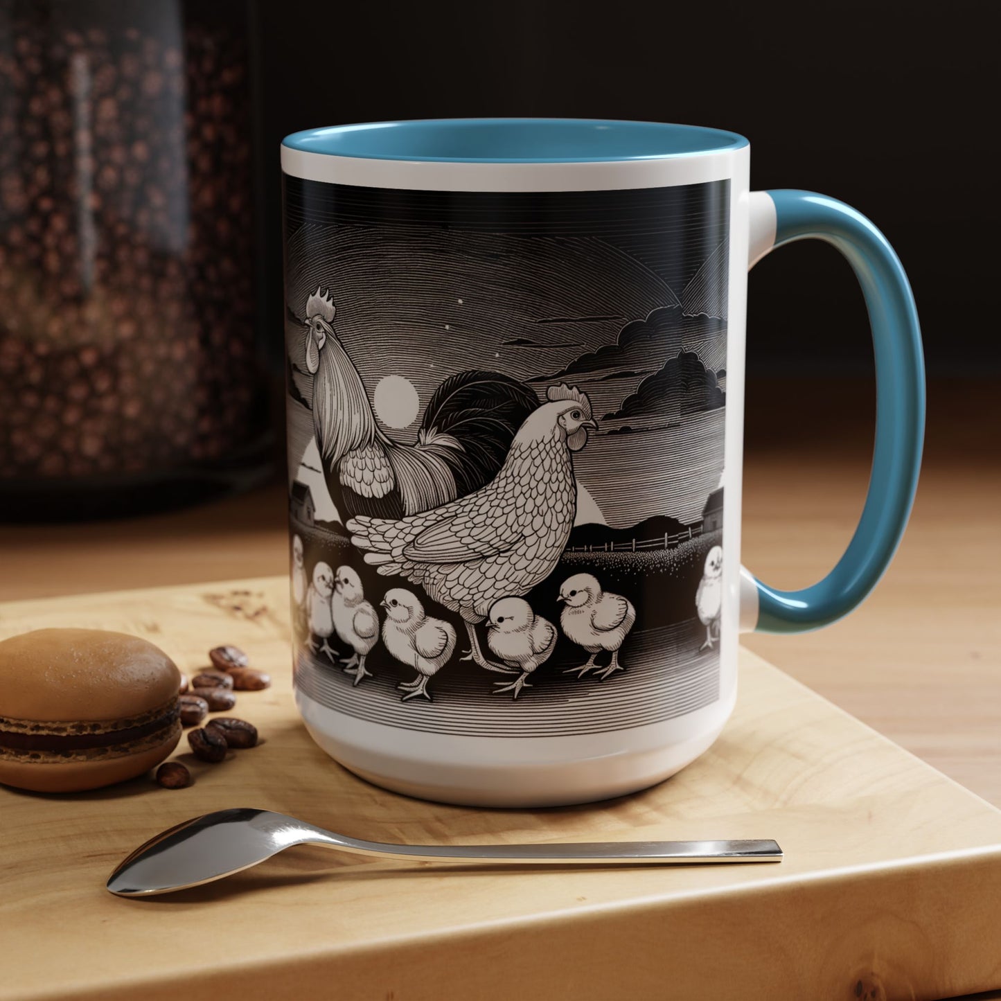 Chicken Scene Mug