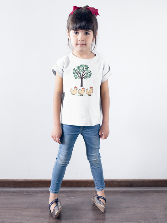 3 Chickies Toddler Tee