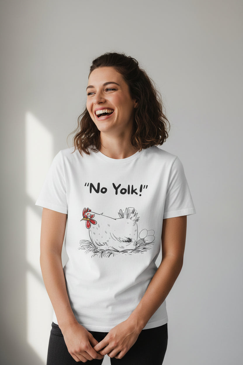 "No Yolk!" T-Shirt