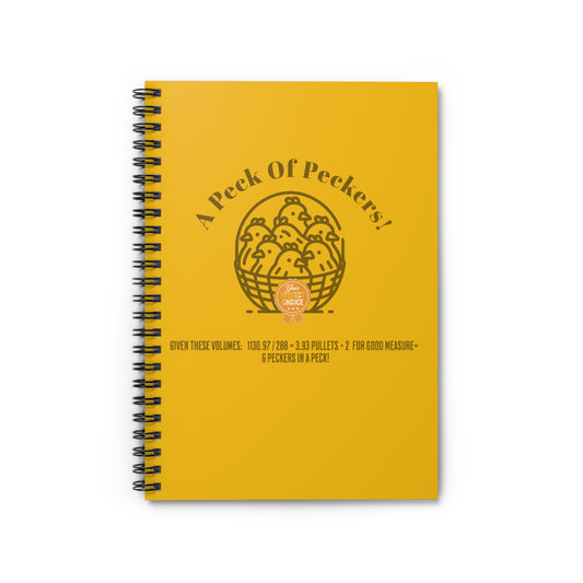 Chicks In  A Basket Notebook