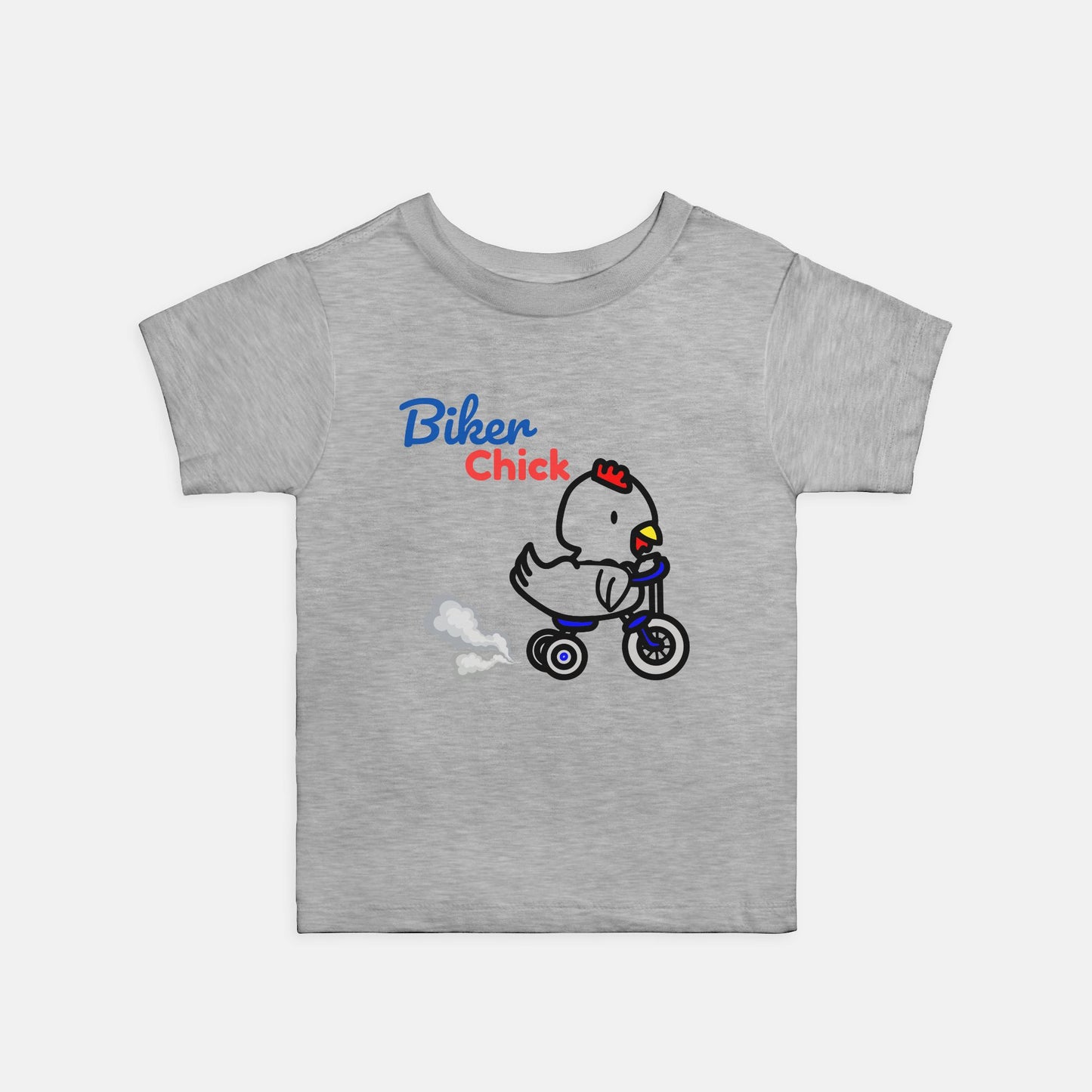 Biker Chick Toddler Tee