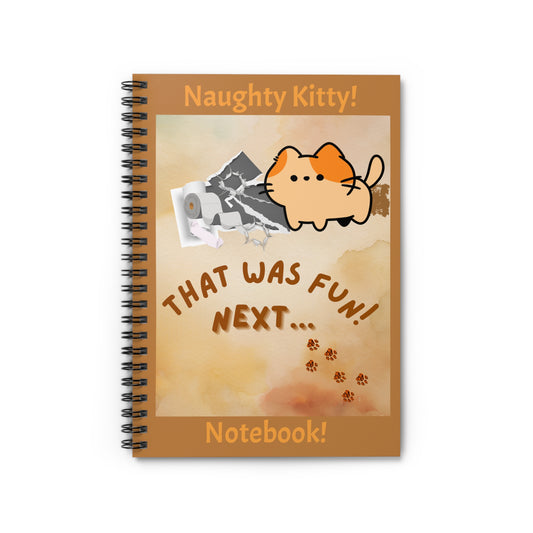 Naughty Kitty Notebook