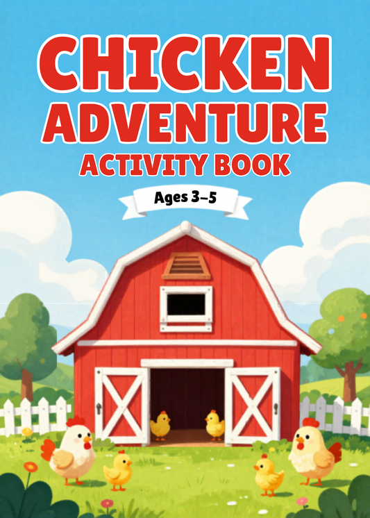 Chicken Adventure Activity Book