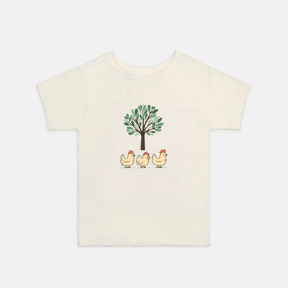 3 Chickies Toddler Tee