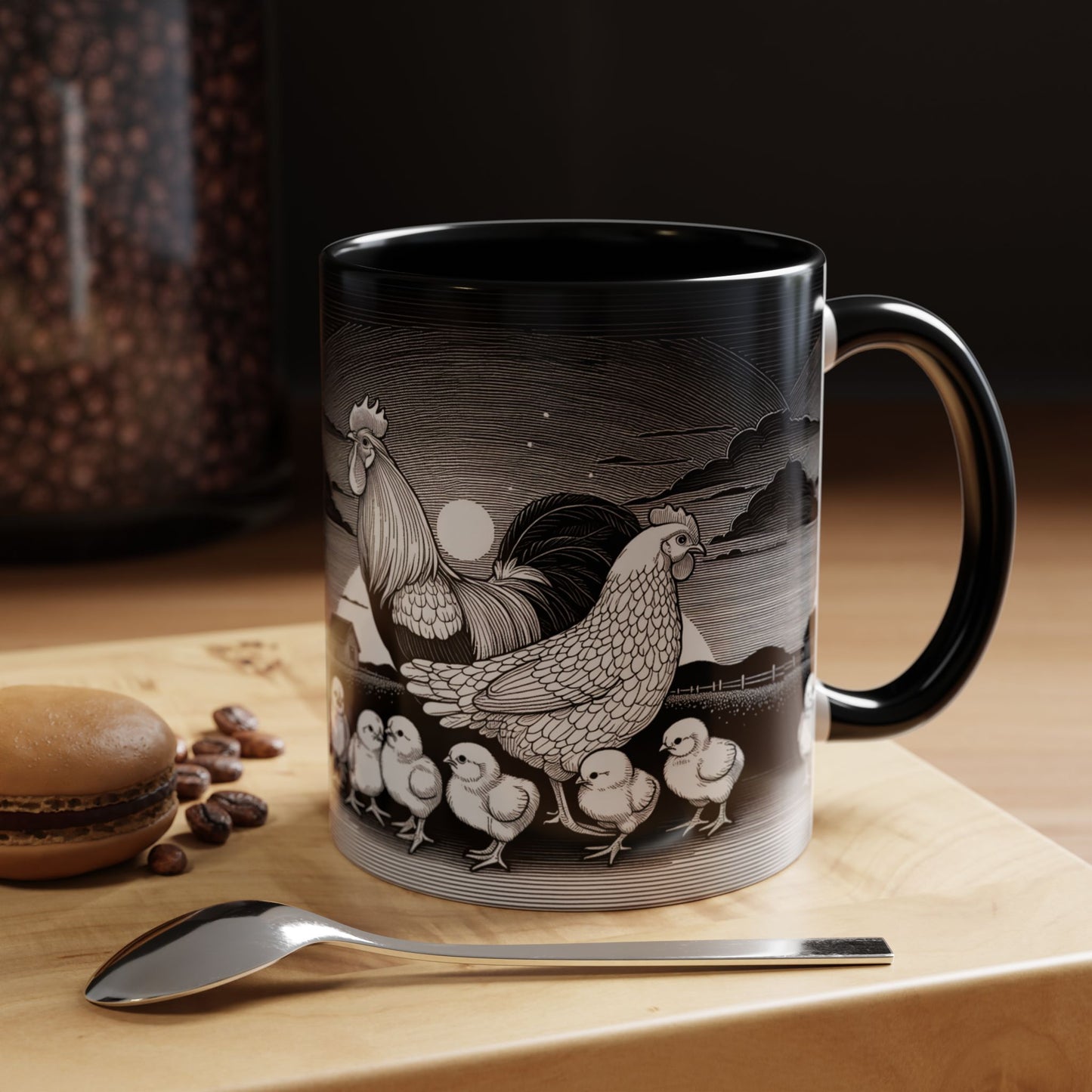Chicken Scene Mug
