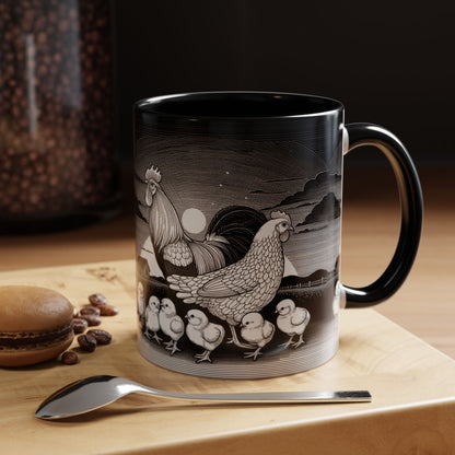 Chicken Scene Mug