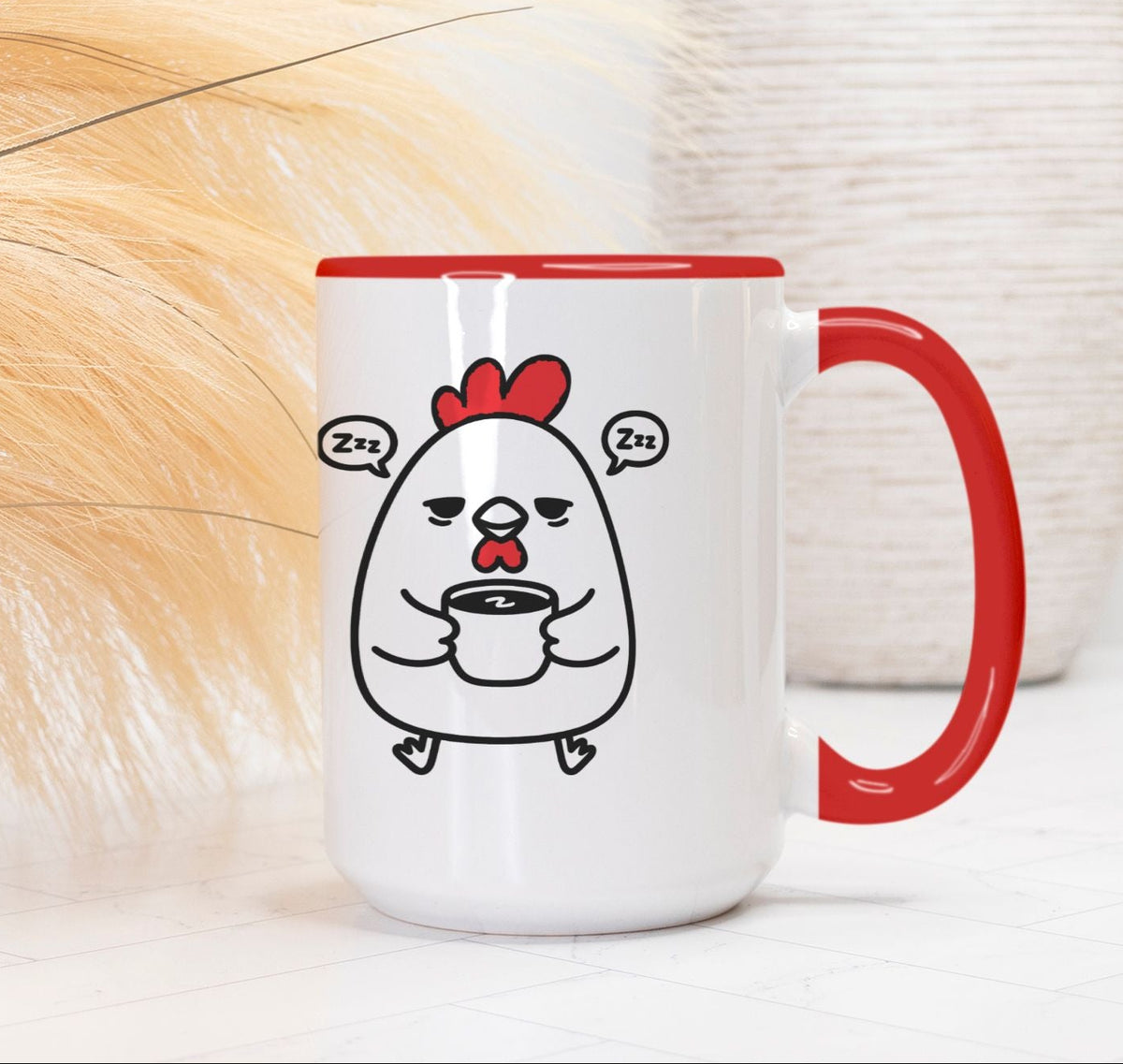 Sleepy Chickie Mug