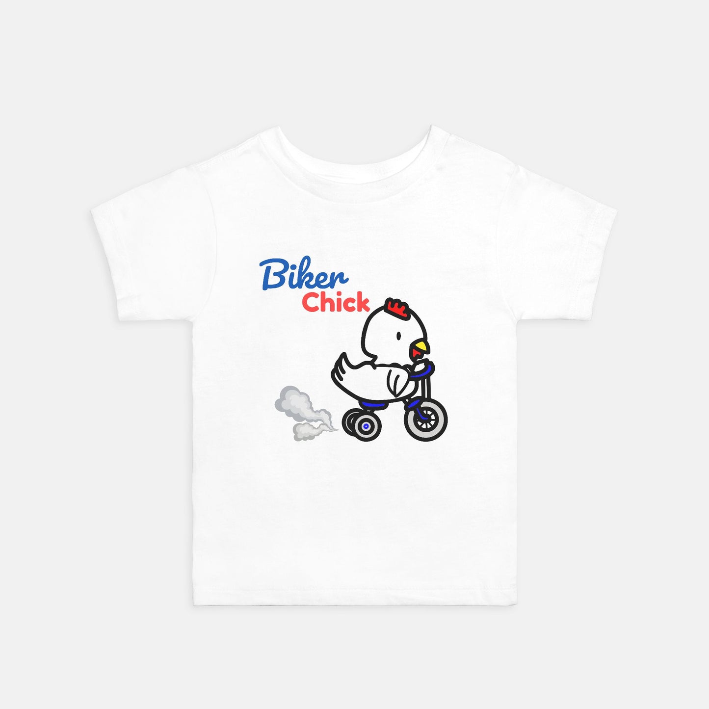 Biker Chick Toddler Tee