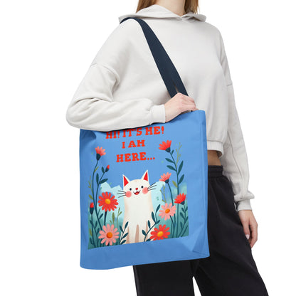 Humorous Kitty Tote Bag