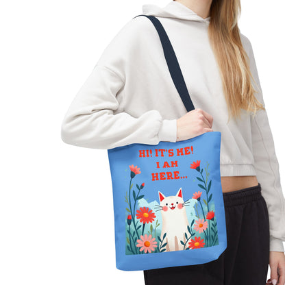 Humorous Kitty Tote Bag