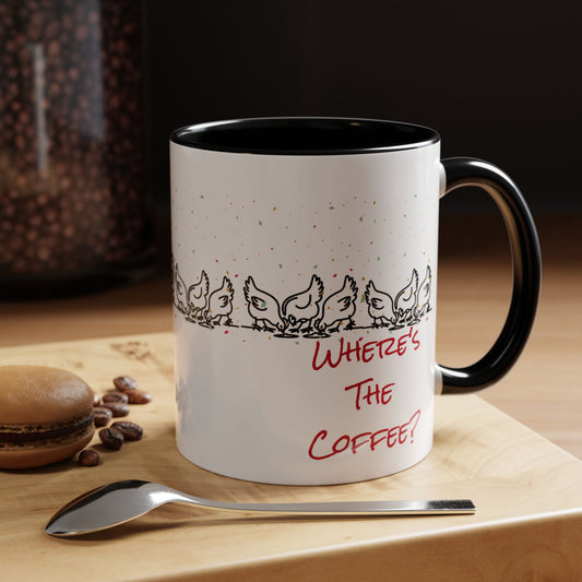 Chickens Peck Mug