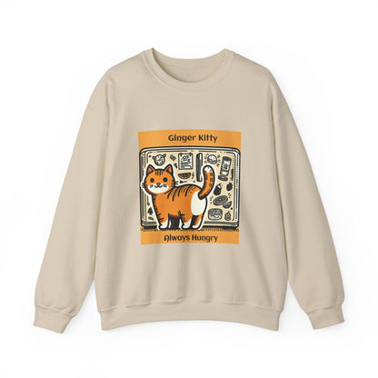 Ginger Kitty Crewneck Sweatshirt