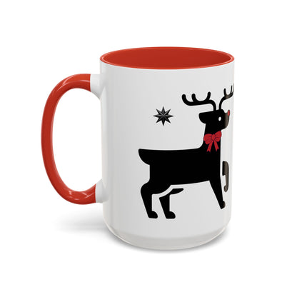 Xmas Raindeer Mug (11, 15oz)