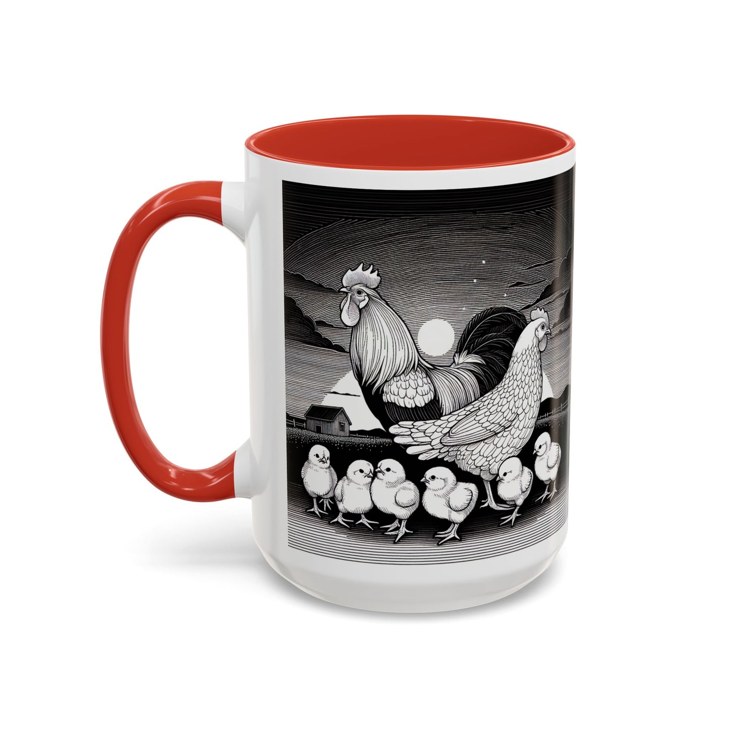 Chicken Scene Mug
