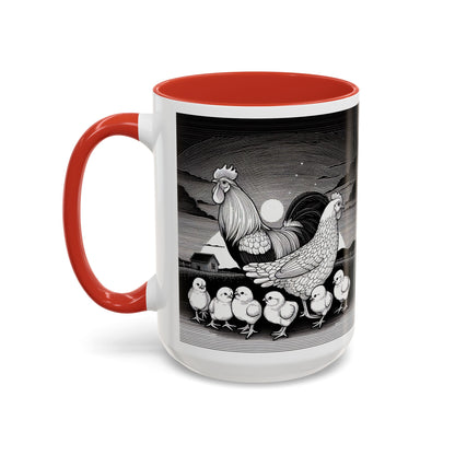Chicken Scene Mug