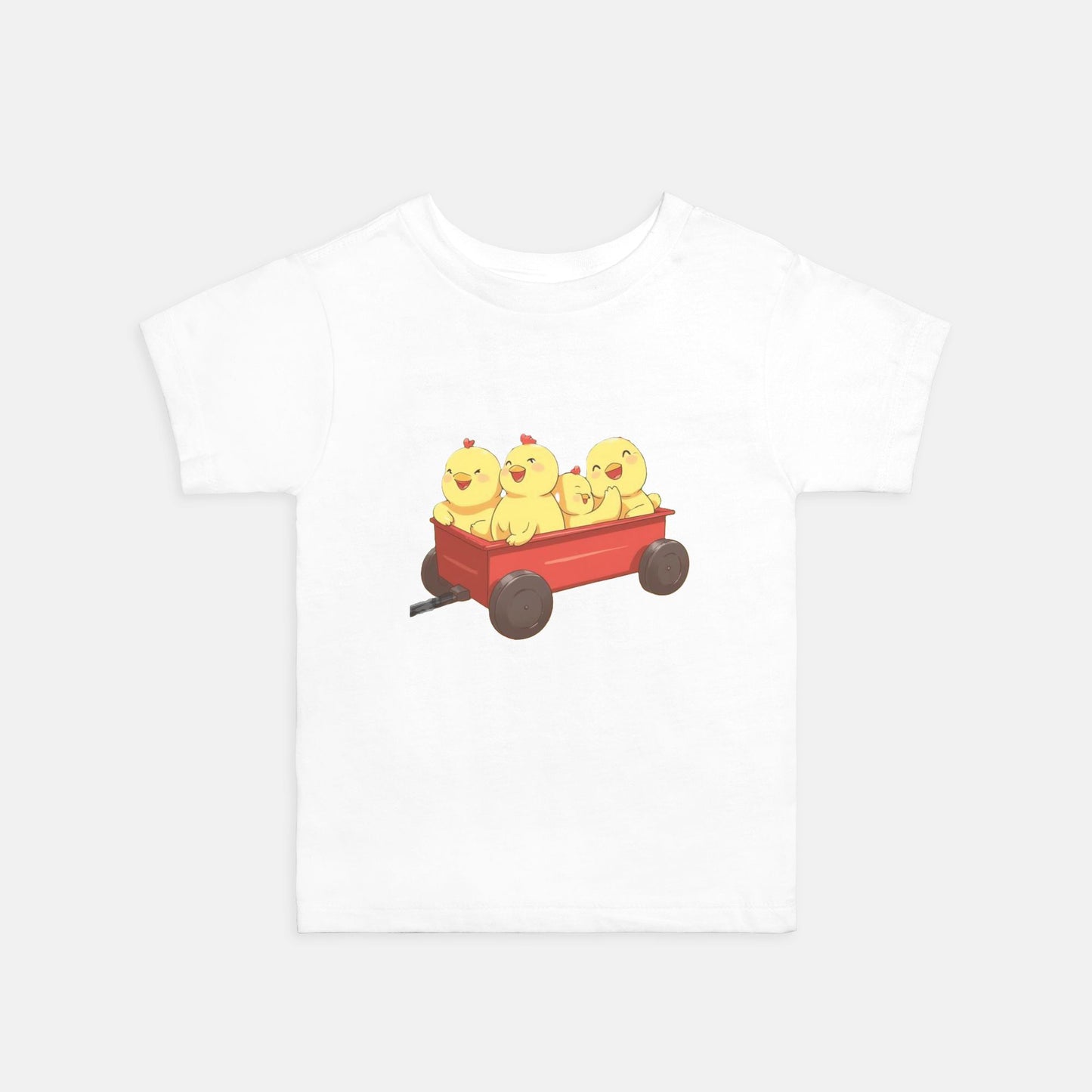 Chickeis In A Red Wagon Tee