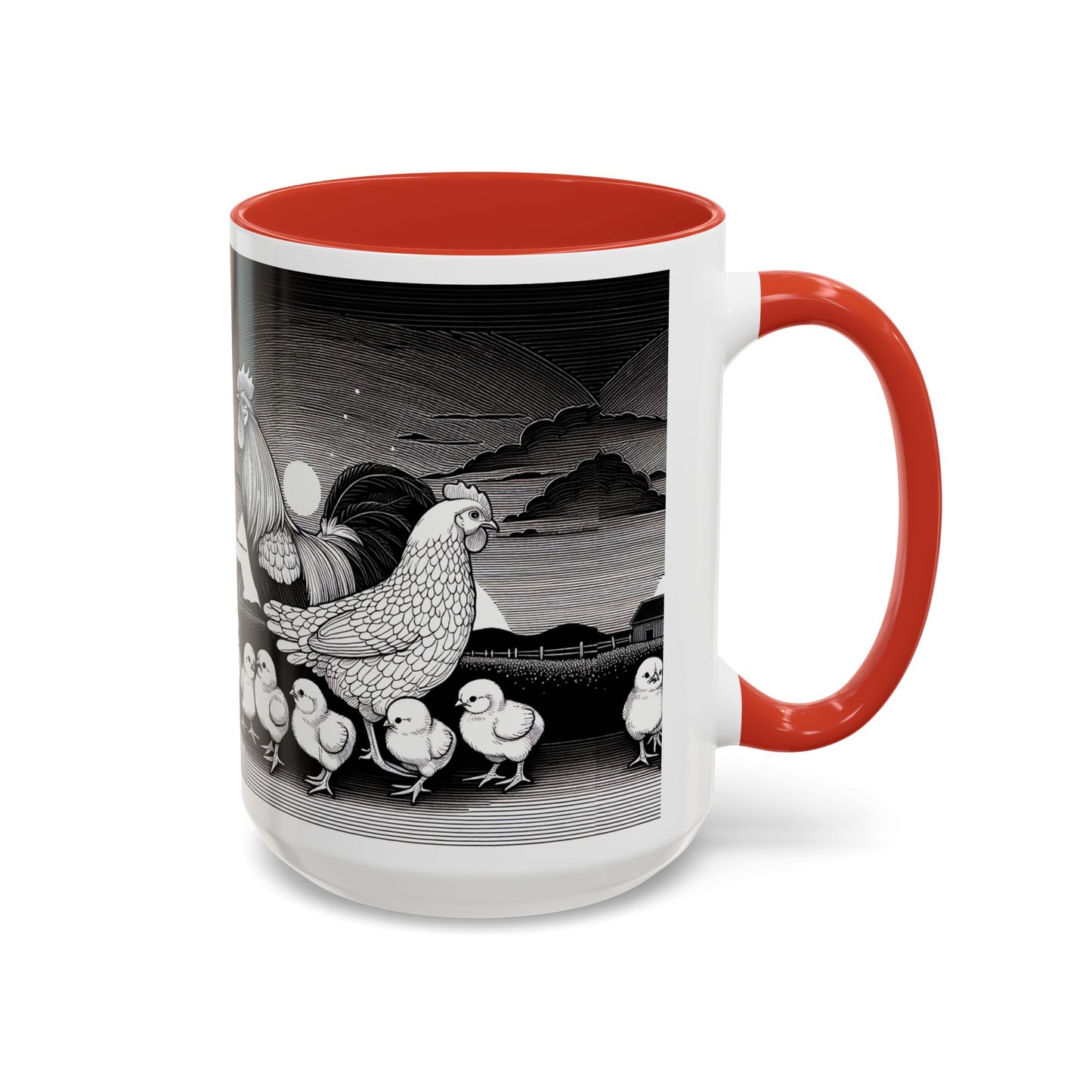 Chicken Scene Mug