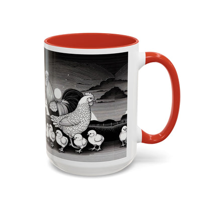 Chicken Scene Mug