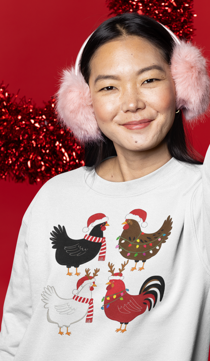 Christmas Hens Sweatshirt