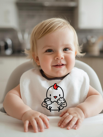 Milk & Cookies Bib