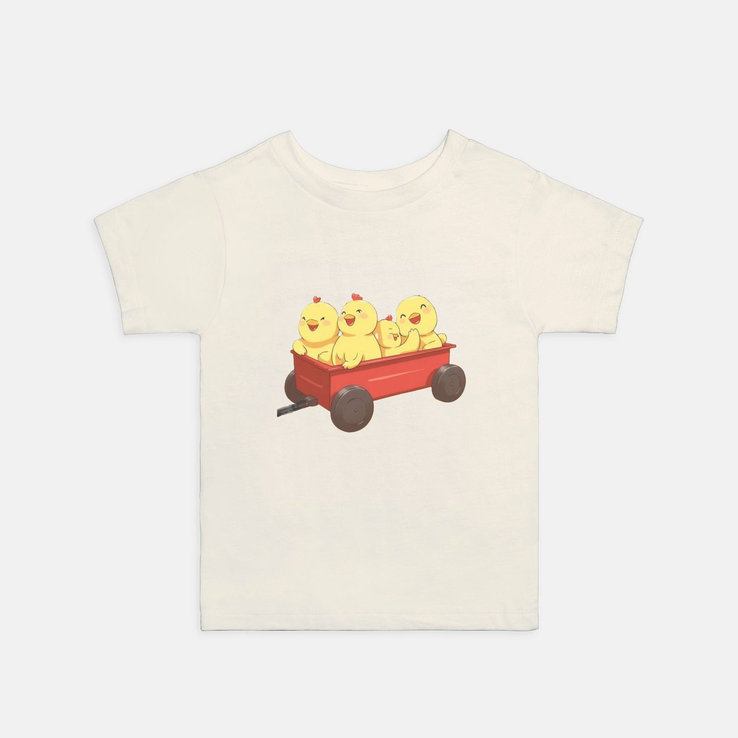 Chickeis In A Red Wagon Tee