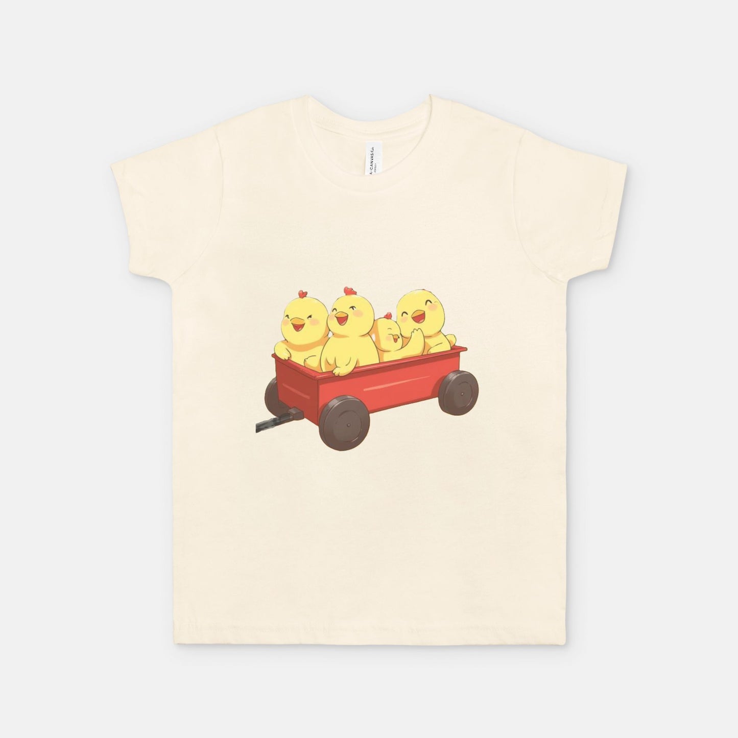 Chickeis In A Red Wagon Tee