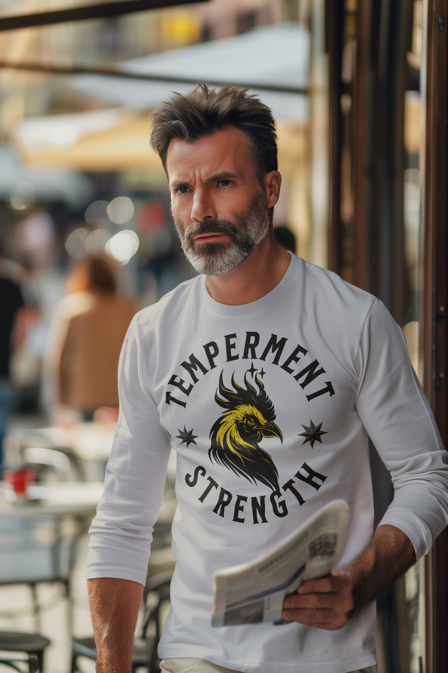 Rooster Long Sleeve Tee