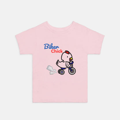Biker Chick Toddler Tee
