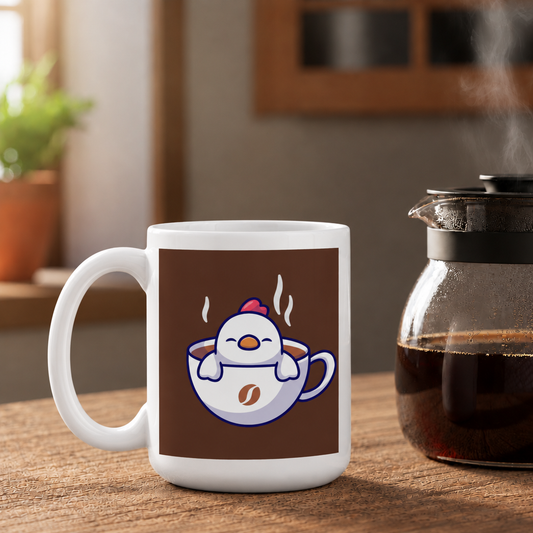 Chickie in Mug brown-graphic correction