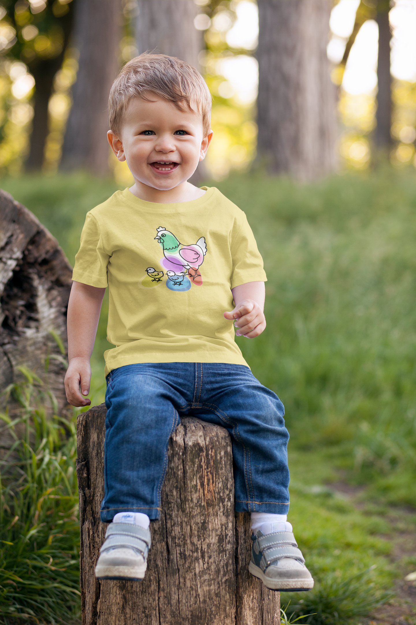 Chicken & Chickie Kids Tee