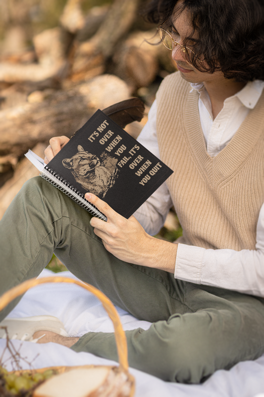 Lioness Notebook - With Inspirational Quote