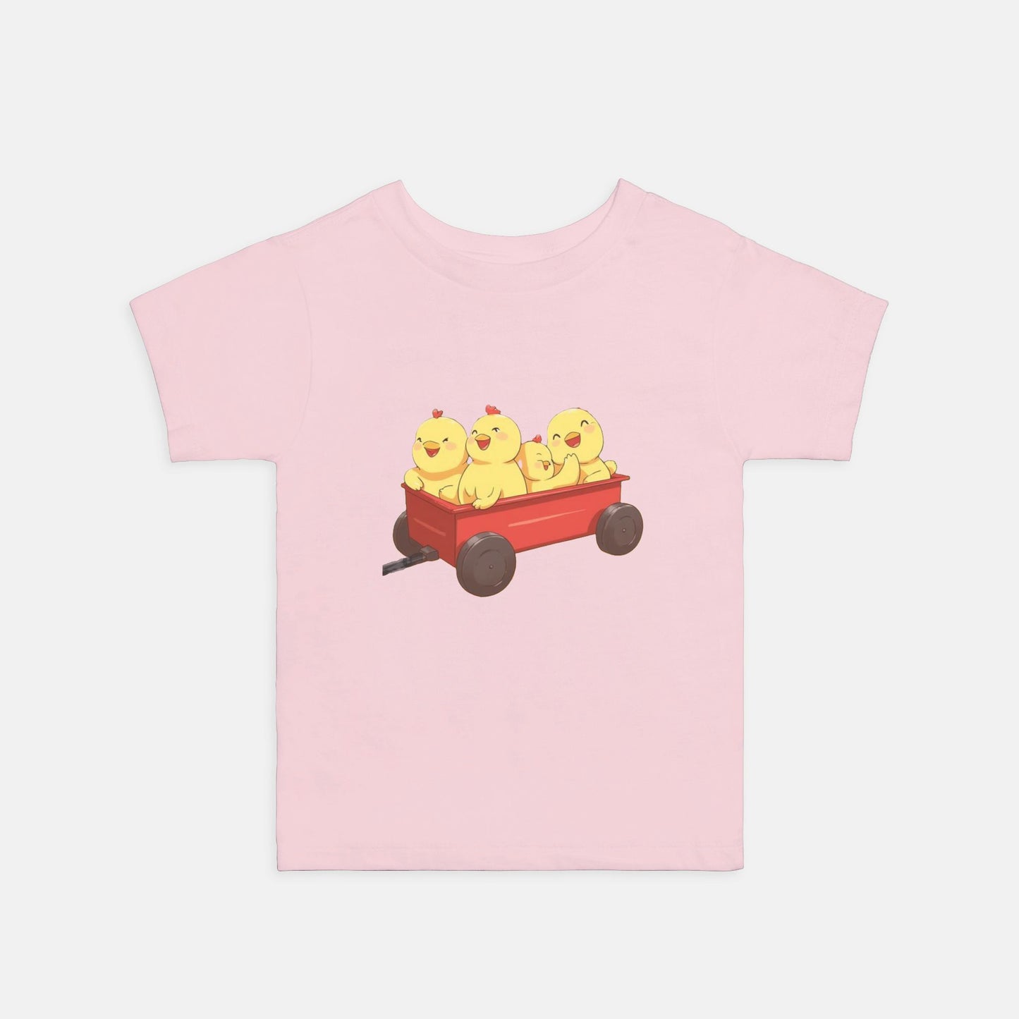 Chickeis In A Red Wagon Tee