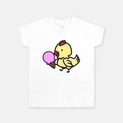 Chickie Eats Ice Cream Cone