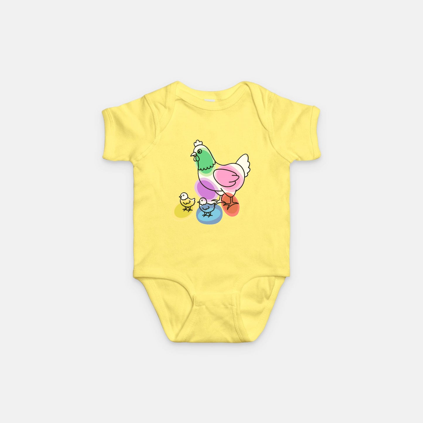 Hen & Chicks Onesie