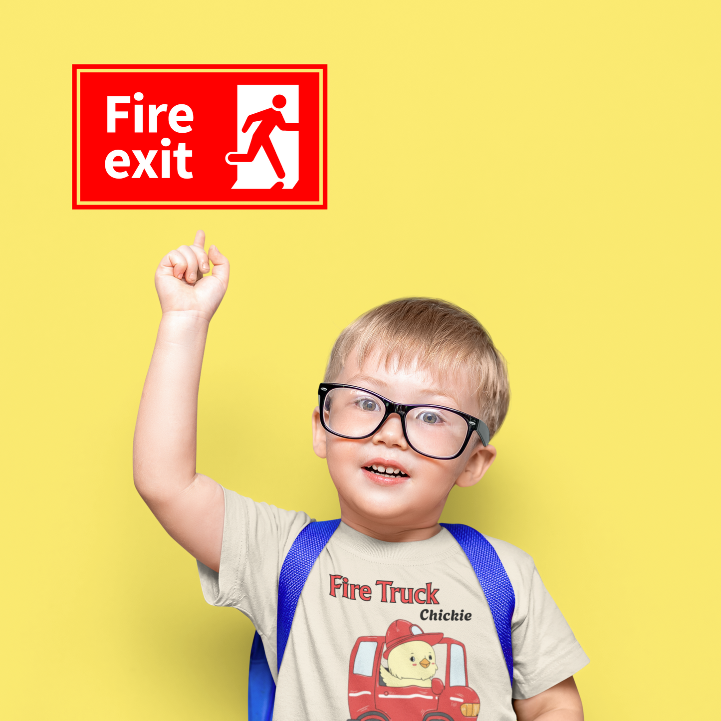 Fire Truck Chikie Tee